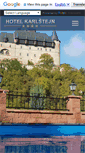 Mobile Screenshot of hotel-karlstejn.cz